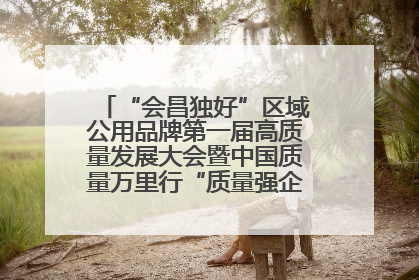 “会昌独好”区域公用品牌第一届高质量发展大会暨中国质量万里行“质量强企•质品行动”进会昌启动仪式成功举办
